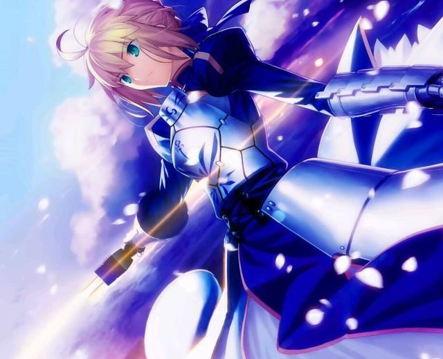 fate,saber能作为二次元女神多年的原因是因为亚瑟王的原型?